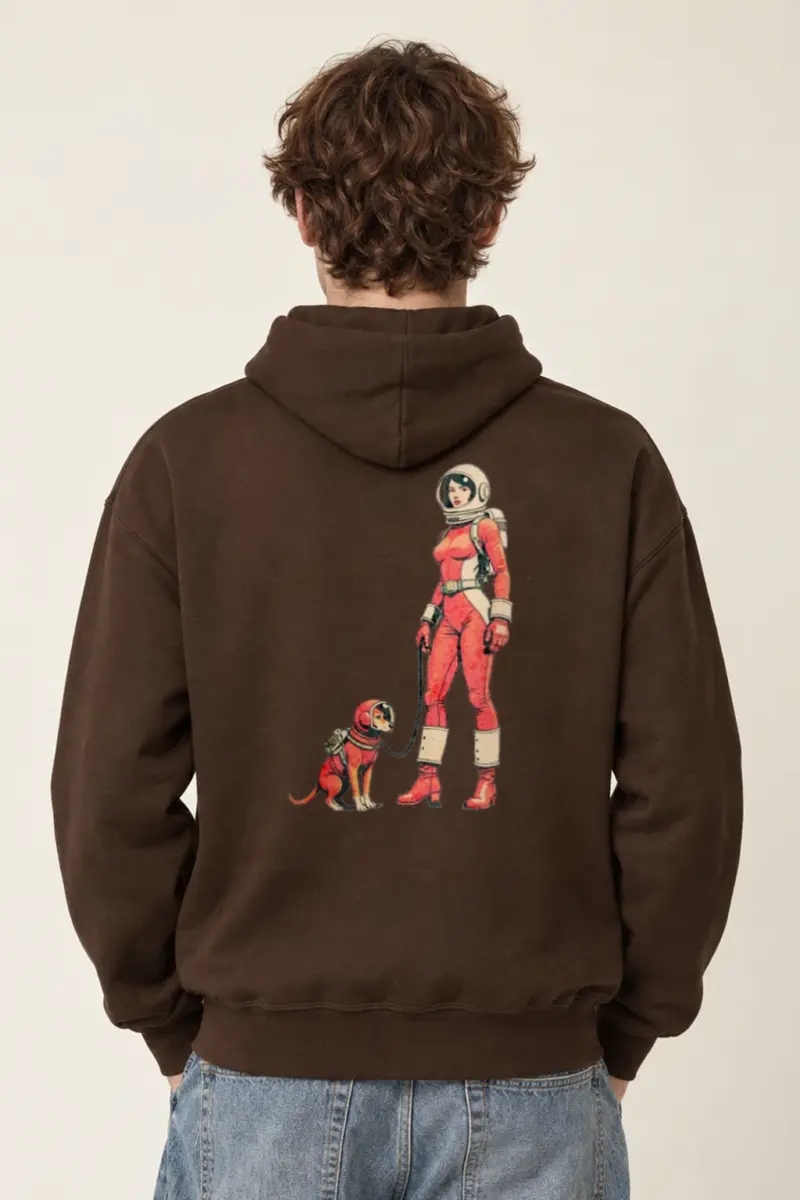 "Cosmic Companion" Heavy Blend Unisex Pullover Hoodie