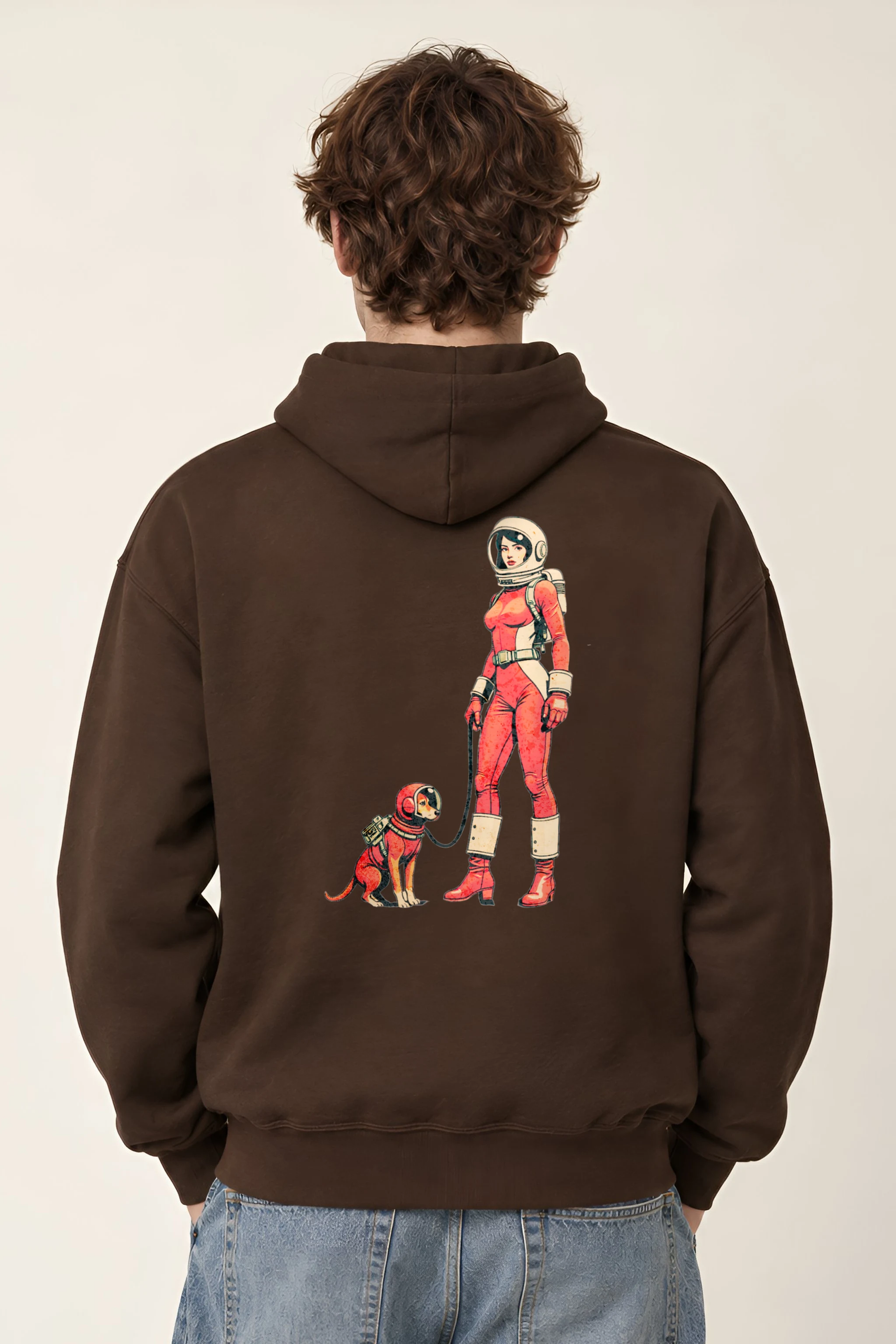 "Cosmic Companion" Heavy Blend Unisex Pullover Hoodie