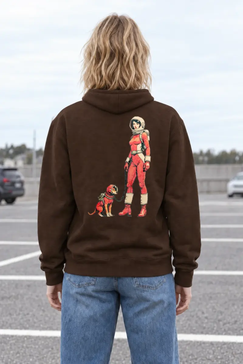 "Cosmic Companion" Heavy Blend Unisex Pullover Hoodie