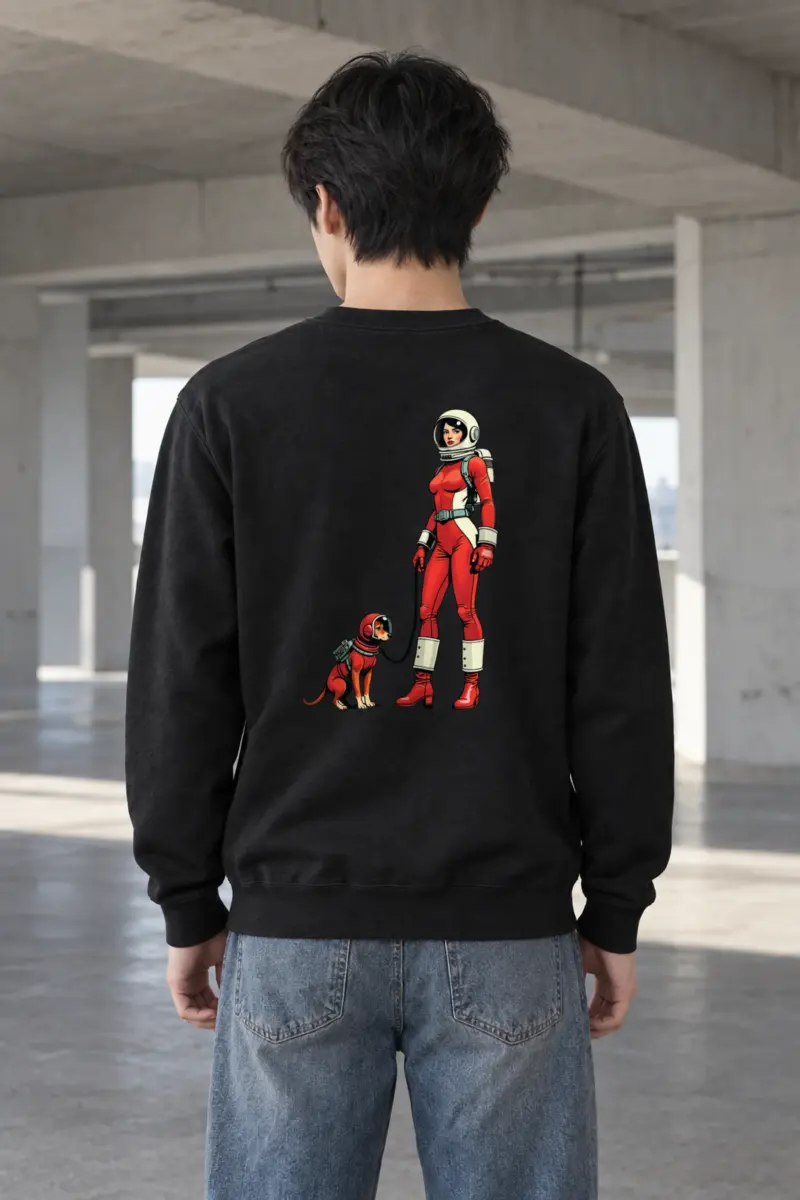 "Cosmic Companions" Heavy Blend Unisex Crewneck Sweatshirt