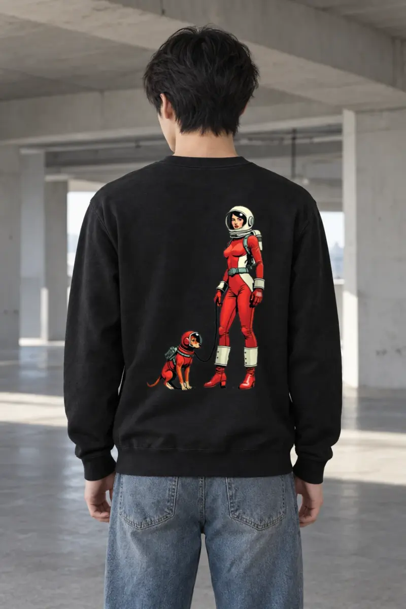 "Cosmic Companions" Heavy Blend Unisex Crewneck Sweatshirt