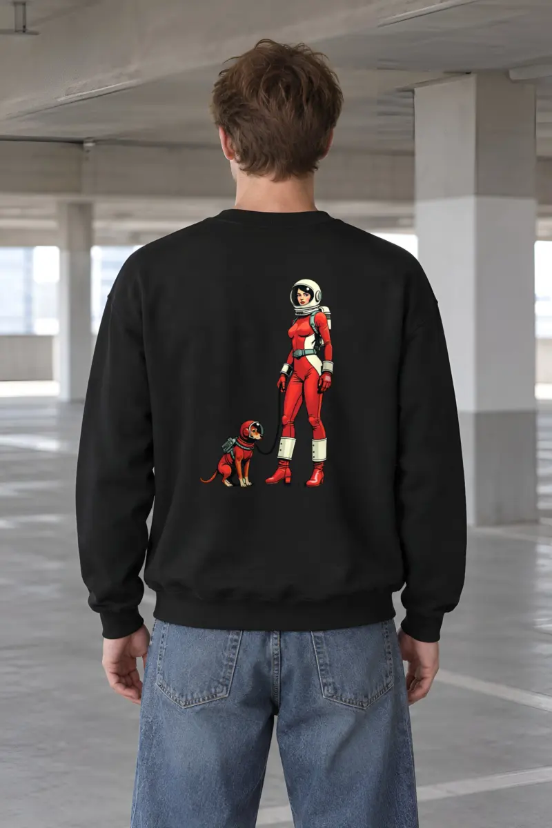 "Cosmic Companions" Heavy Blend Unisex Crewneck Sweatshirt