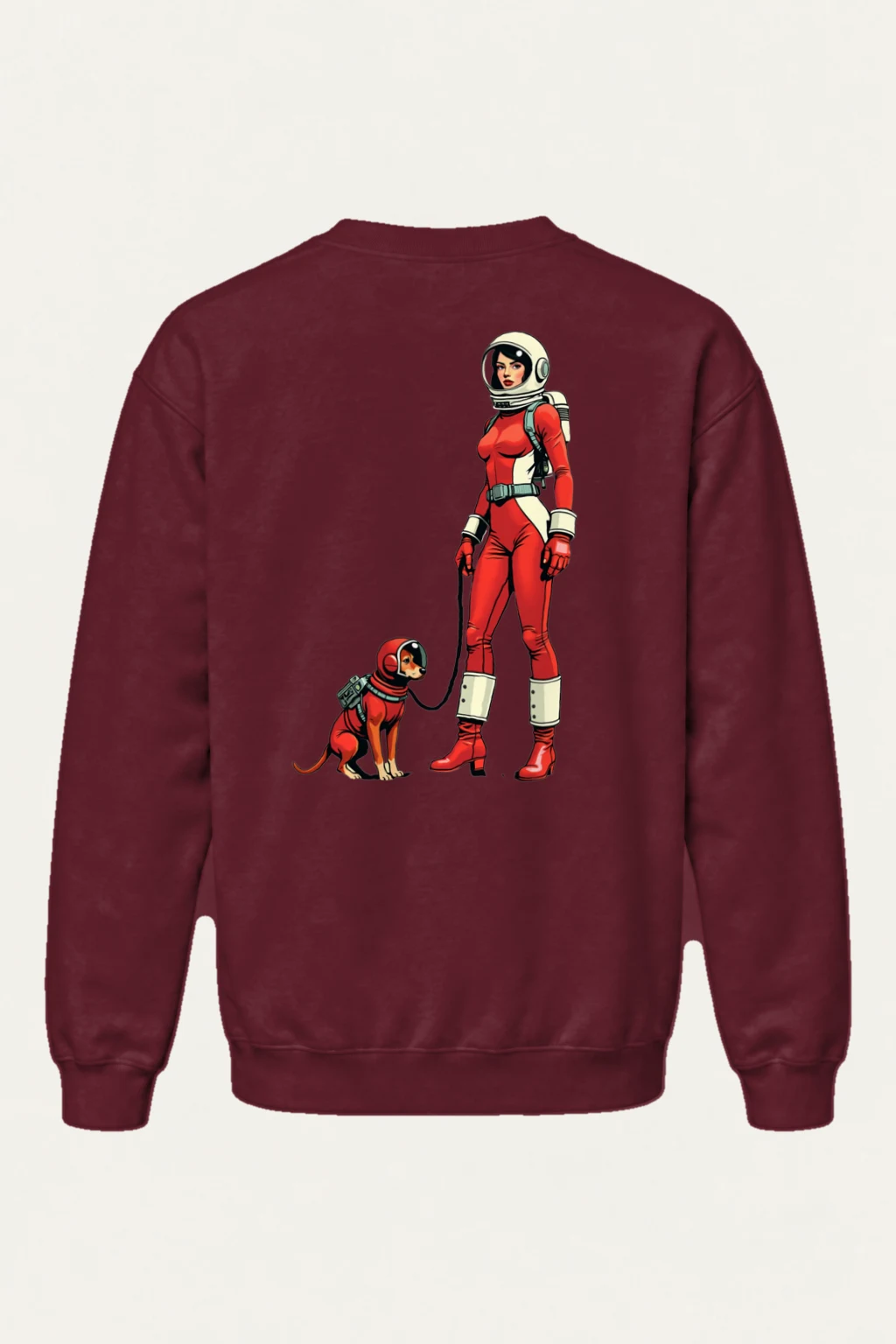 "Cosmic Companions" Heavy Blend Unisex Crewneck Sweatshirt | Gildan 18000