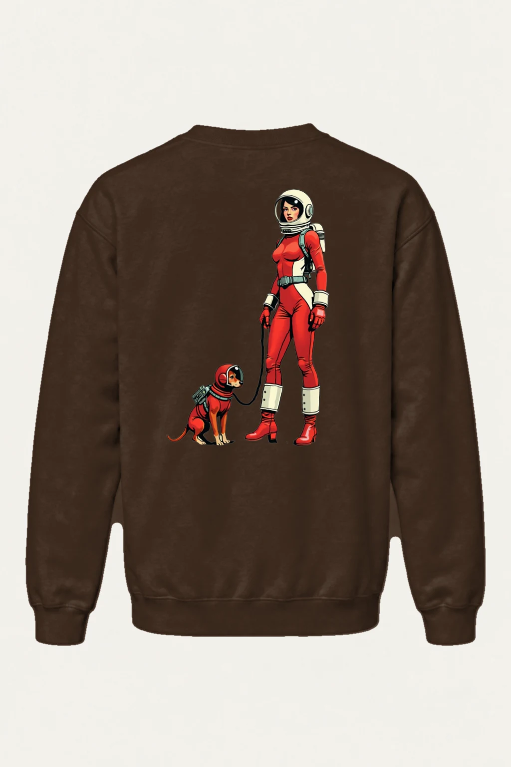"Cosmic Companions" Heavy Blend Unisex Crewneck Sweatshirt | Gildan 18000