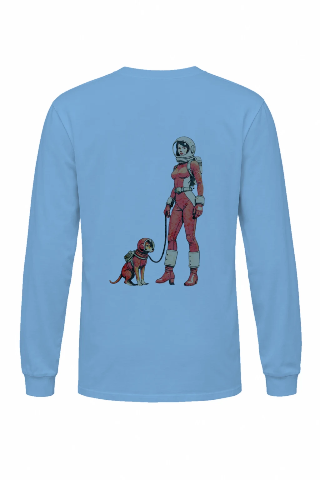 "Cosmic Dogwalk" Unisex Longsleeve T-shirt | Gildan 2400