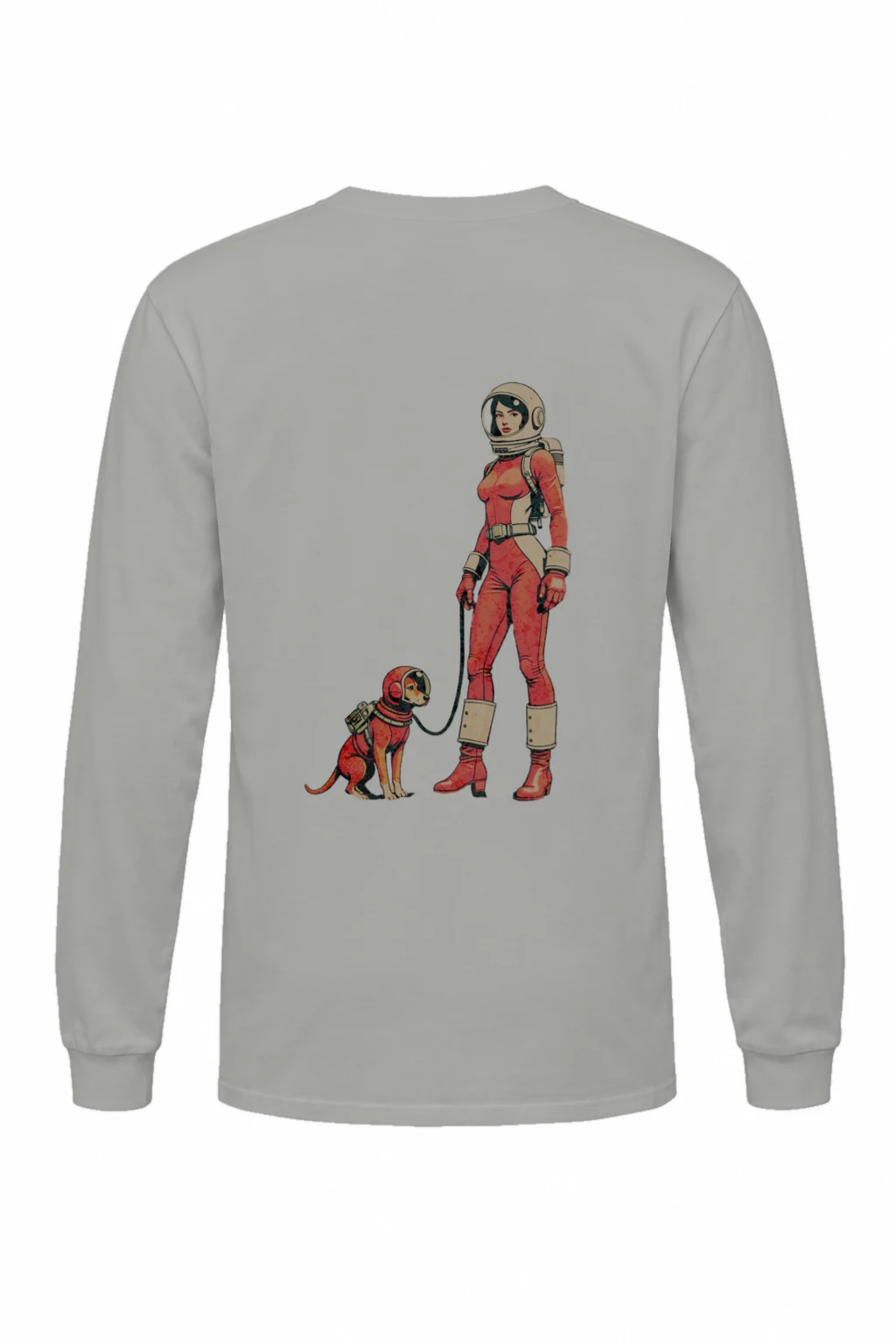 "Cosmic Dogwalk" Unisex Longsleeve T-shirt | Gildan 2400