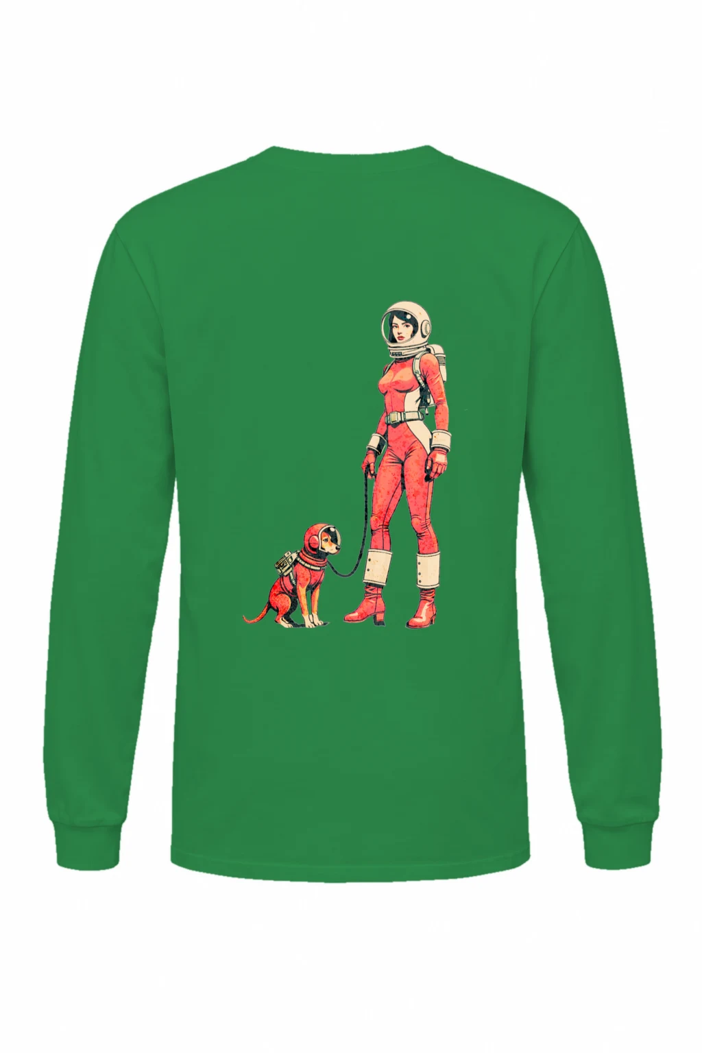 "Cosmic Dogwalk" Unisex Longsleeve T-shirt | Gildan 2400