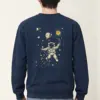 "Cosmic Drifter" Heavy Blend Unisex Crewneck Sweatshirt