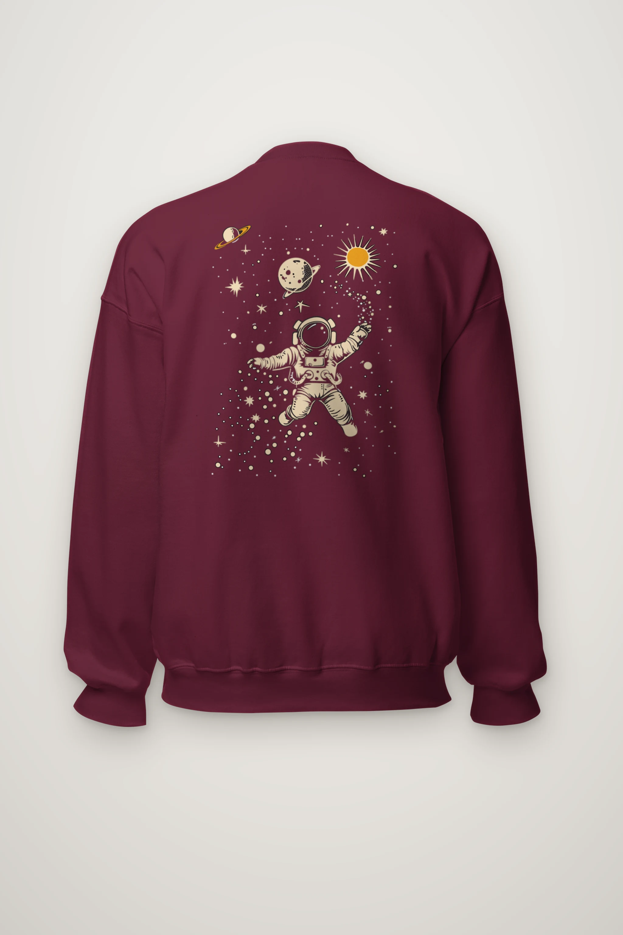 "Cosmic Drifter" Heavy Blend Unisex Crewneck Sweatshirt