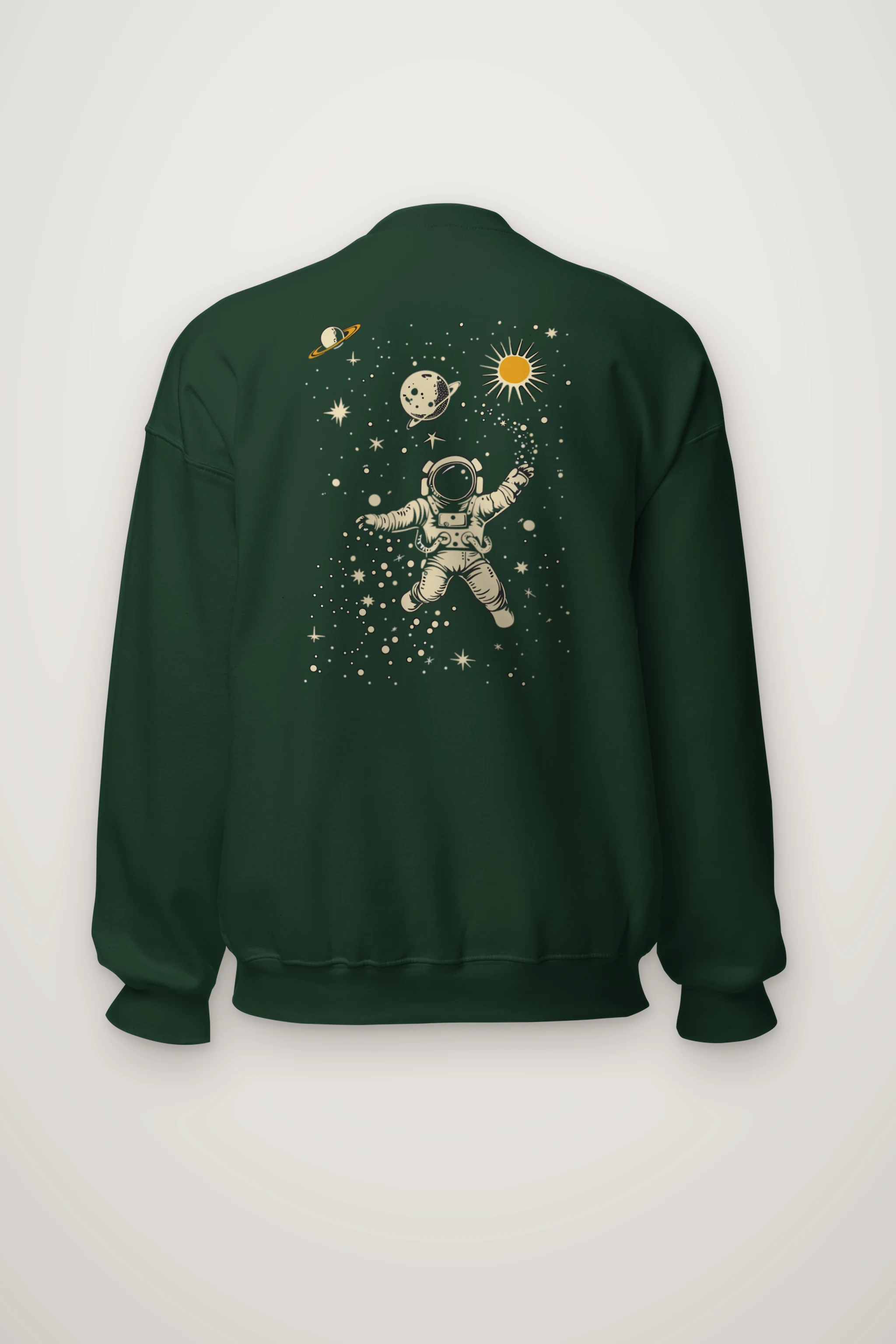 "Cosmic Drifter" Heavy Blend Unisex Crewneck Sweatshirt