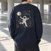 "Cosmic Drifter" Unisex Longsleeve T-shirt | Gildan 2400