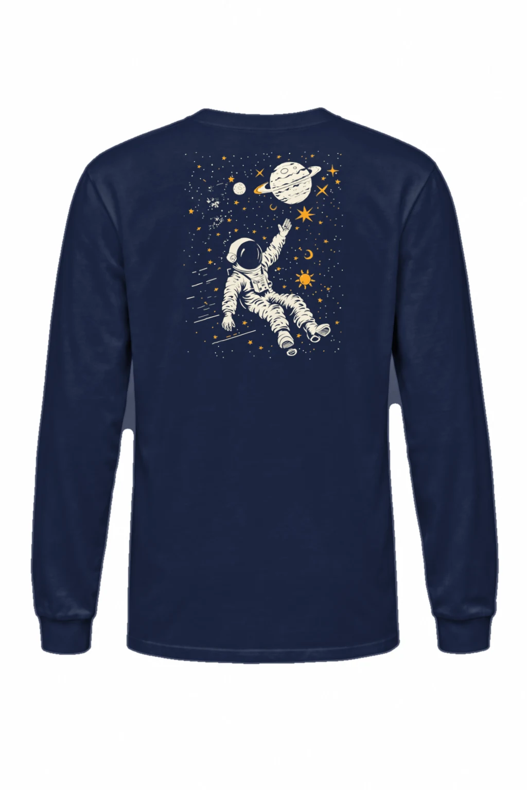 "Cosmic Drifter" Unisex Longsleeve T-shirt | Gildan 2400