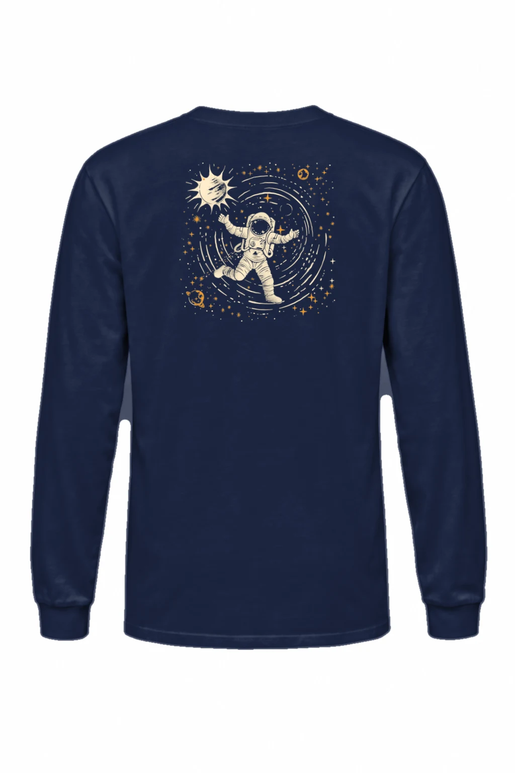 "Cosmic Drifter" Unisex Longsleeve T-shirt | Gildan 2400