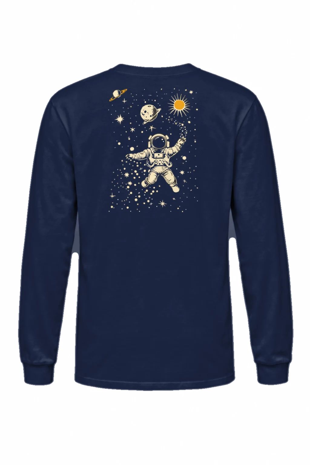 "Cosmic Drifter" Unisex Longsleeve T-shirt | Gildan 2400