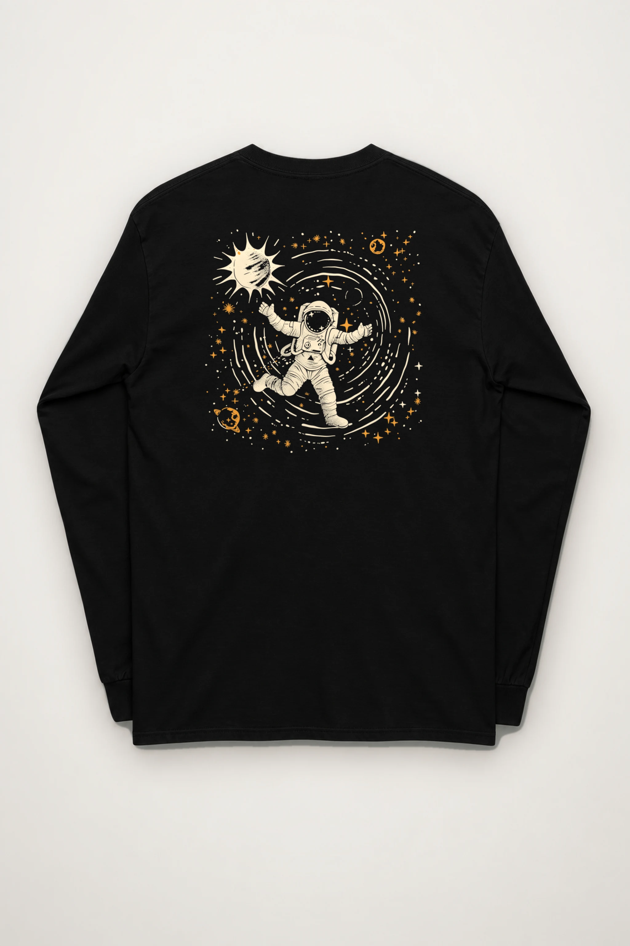 "Cosmic Drifter" Unisex Longsleeve T-shirt