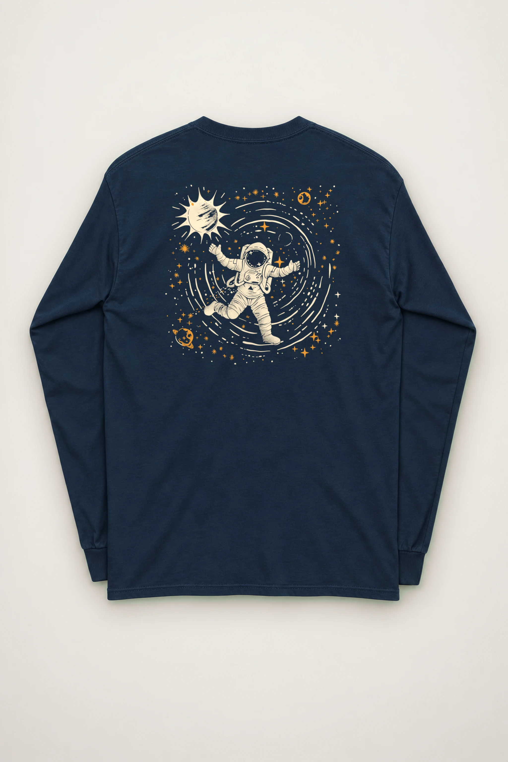 "Cosmic Drifter" Unisex Longsleeve T-shirt