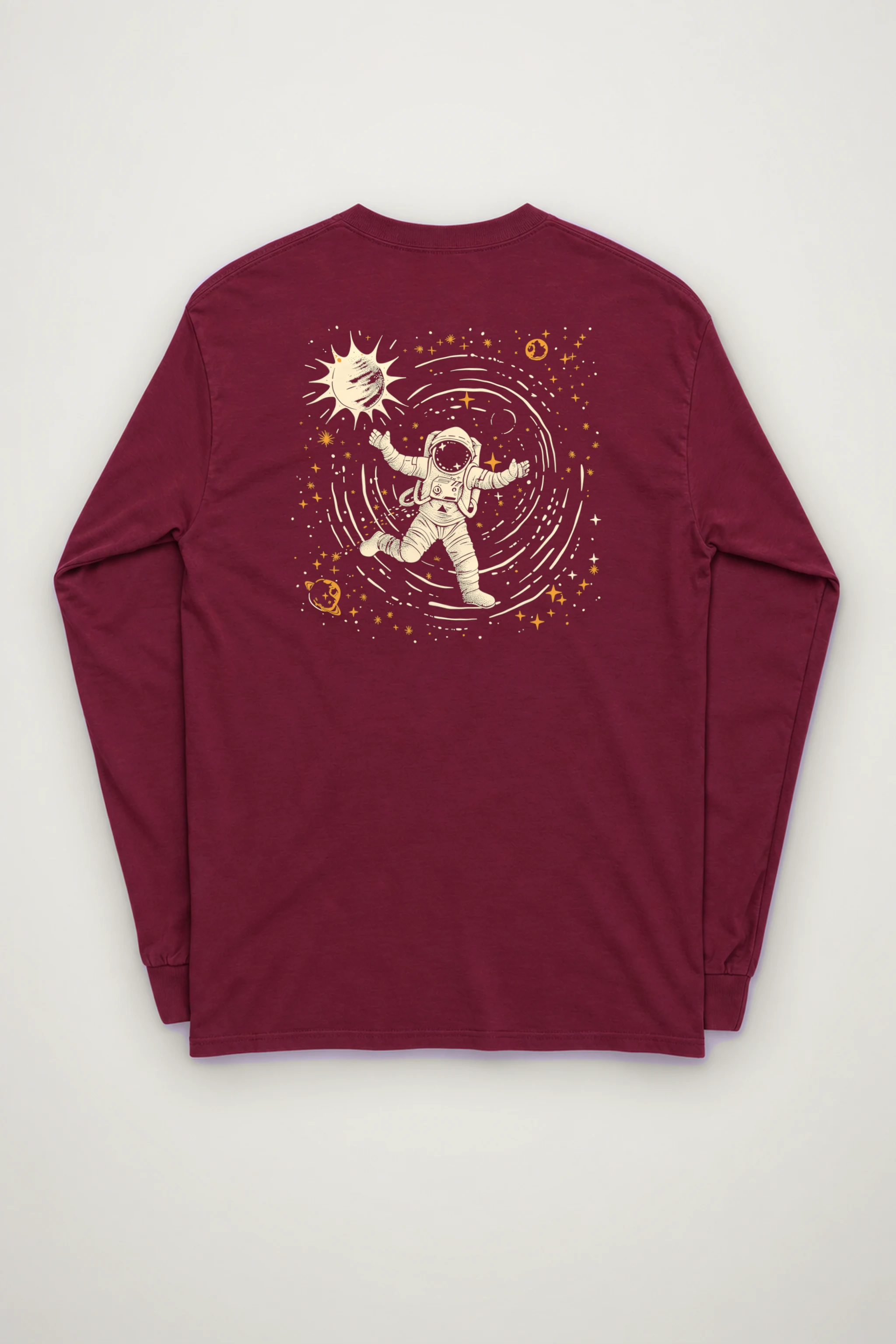 "Cosmic Drifter" Unisex Longsleeve T-shirt