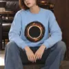 "Cosmic Fire Ring" Heavy Blend Unisex Crewneck Sweatshirt