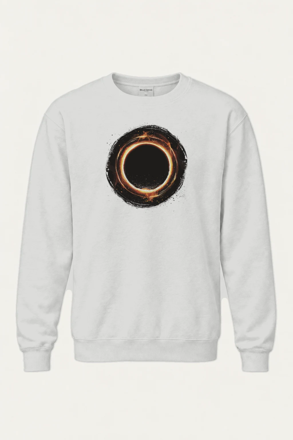 "Cosmic Fire Ring" Heavy Blend Unisex Crewneck Sweatshirt | Gildan 18000