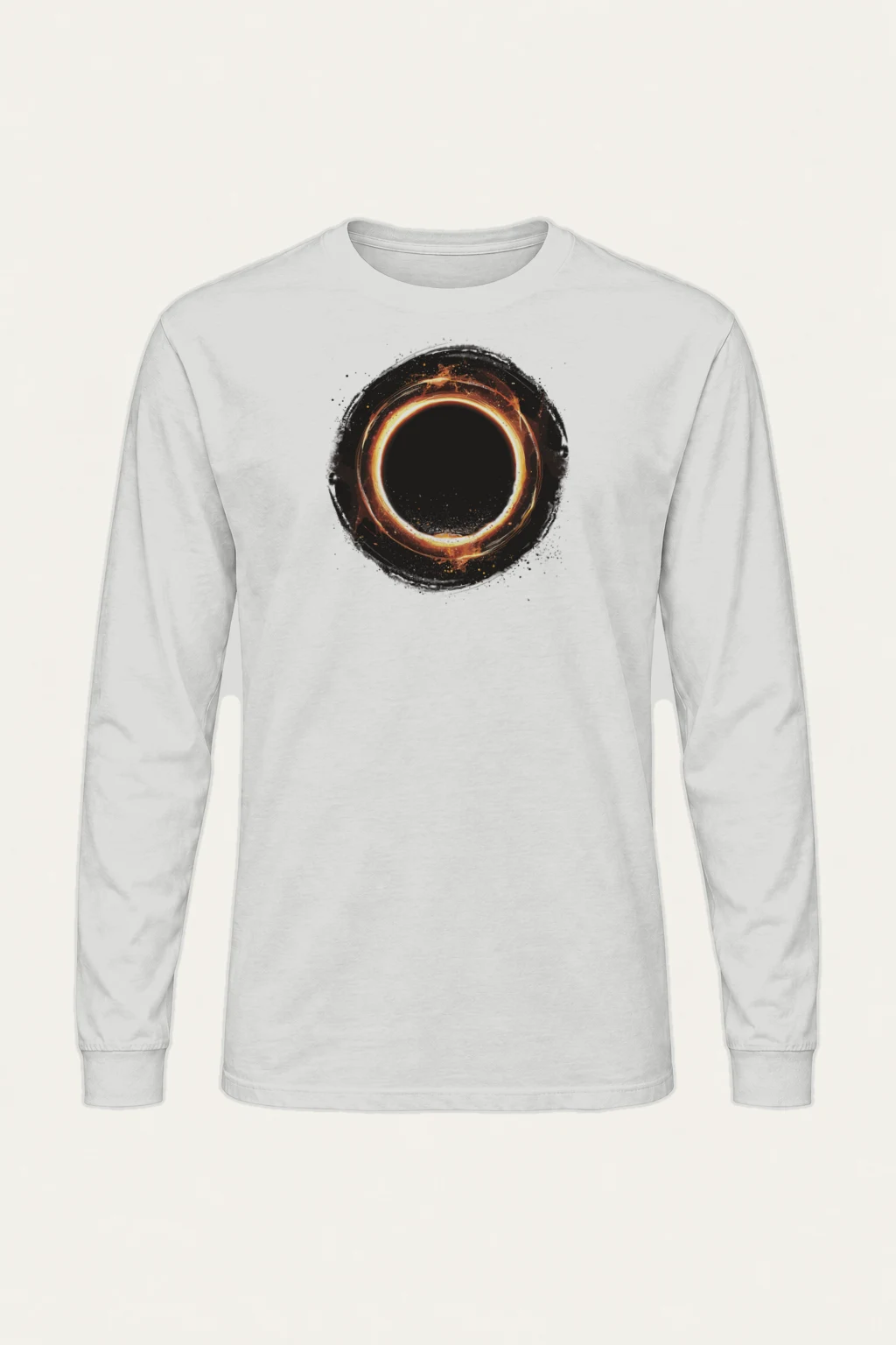 "Cosmic Fire Ring" Unisex Longsleeve T-shirt | Gildan 2400