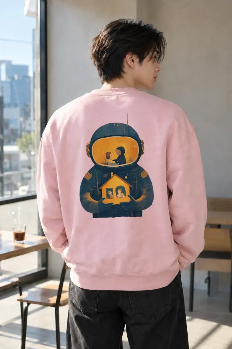"Cosmic Homebound" Heavy Blend Unisex Crewneck Sweatshirt | Gildan 18000