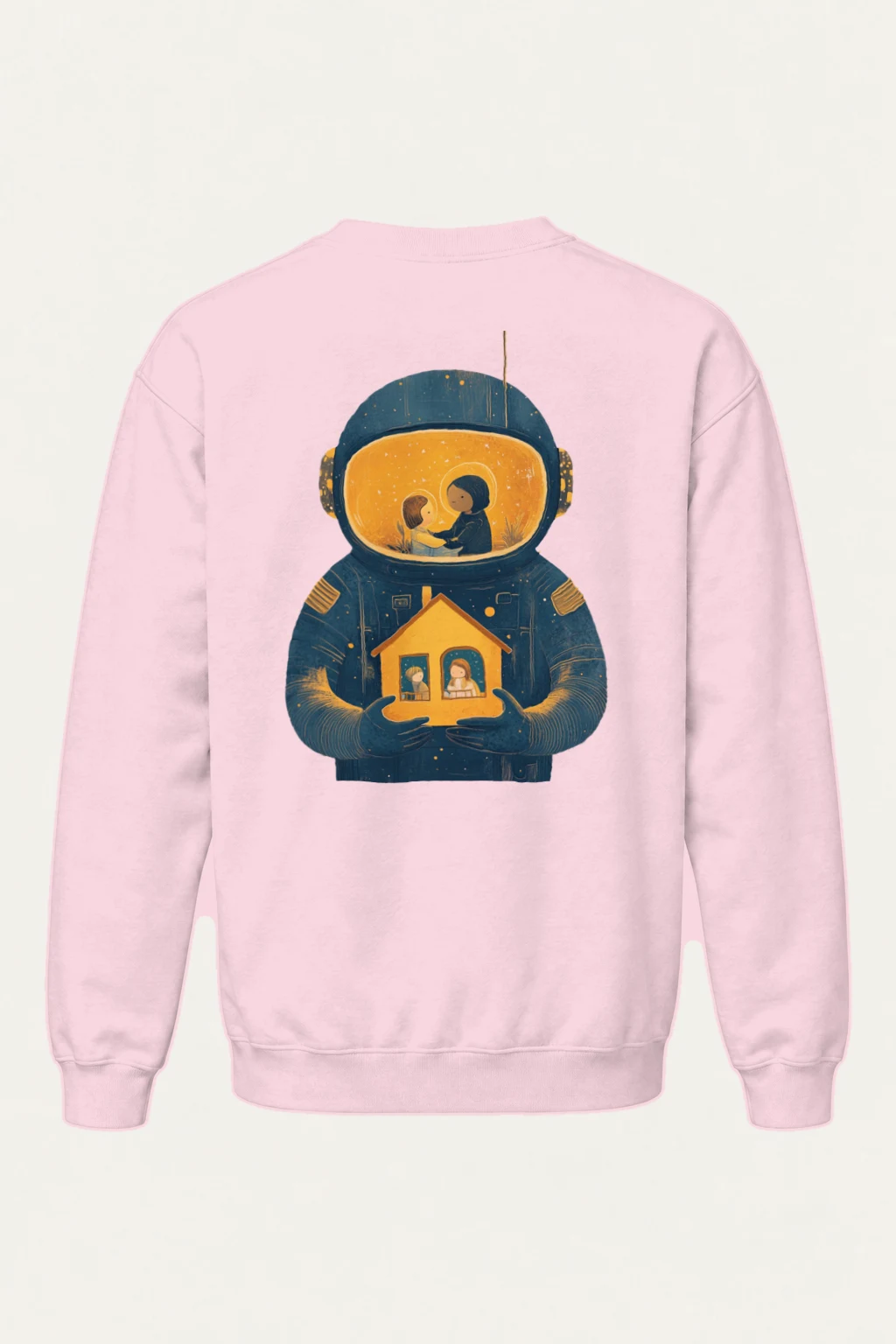 "Cosmic Homebound" Heavy Blend Unisex Crewneck Sweatshirt | Gildan 18000