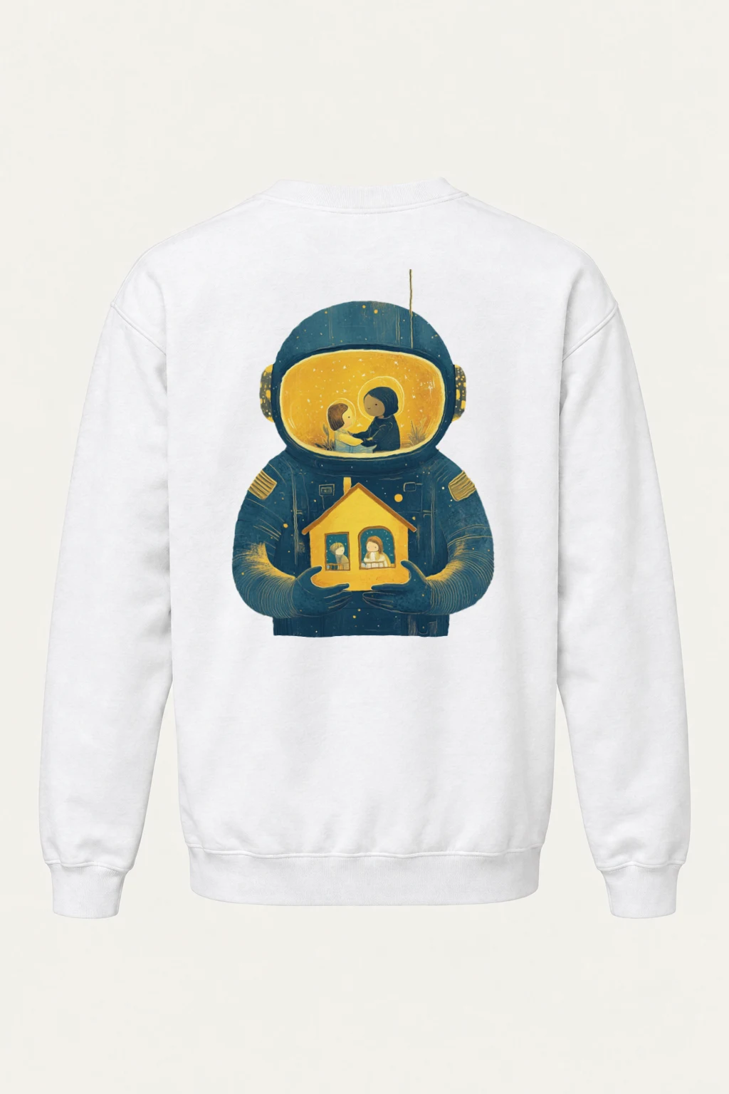 "Cosmic Homebound" Heavy Blend Unisex Crewneck Sweatshirt | Gildan 18000