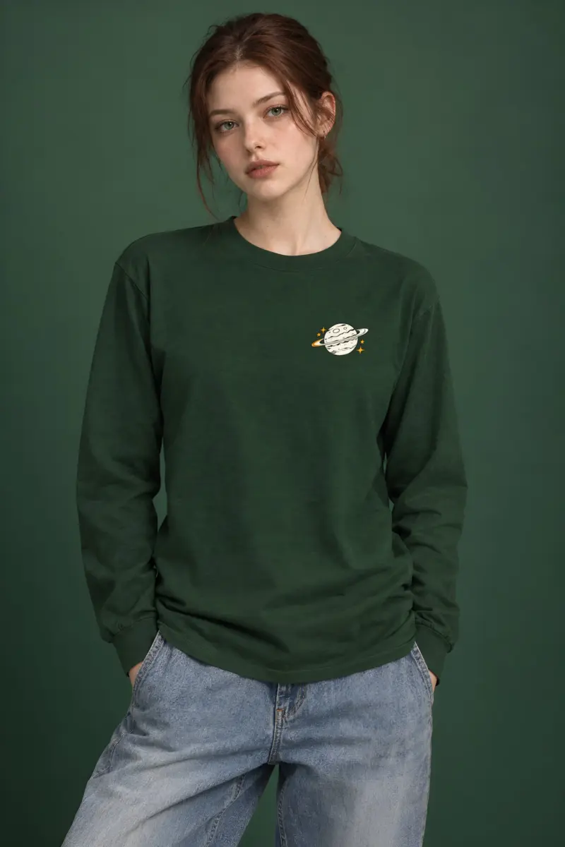 "Cosmic Star Catcher" Unisex Longsleeve T-shirt