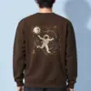 "Cosmic Star Collector" Heavy Blend Unisex Crewneck Sweatshirt