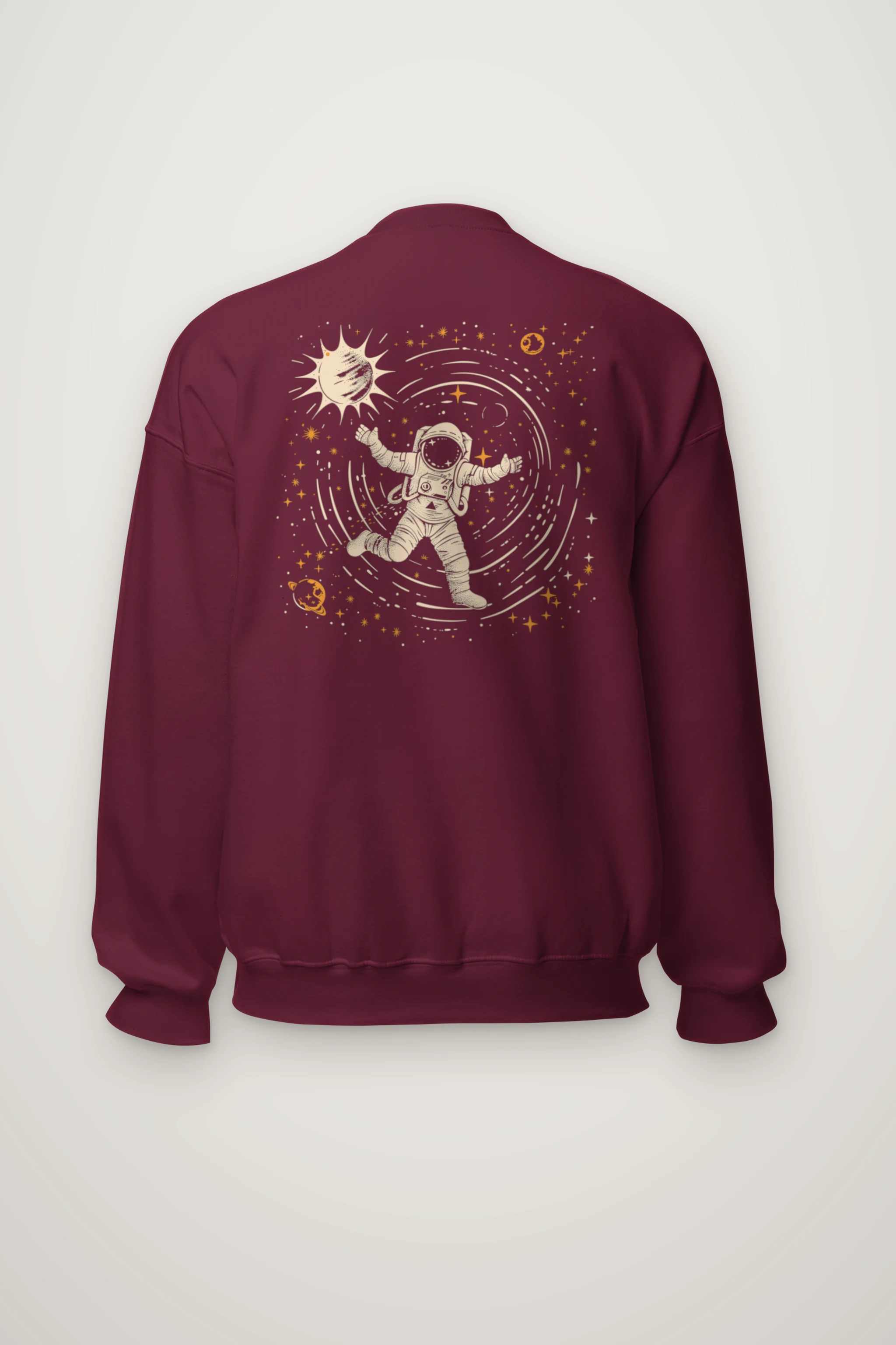 "Cosmic Star Collector" Heavy Blend Unisex Crewneck Sweatshirt