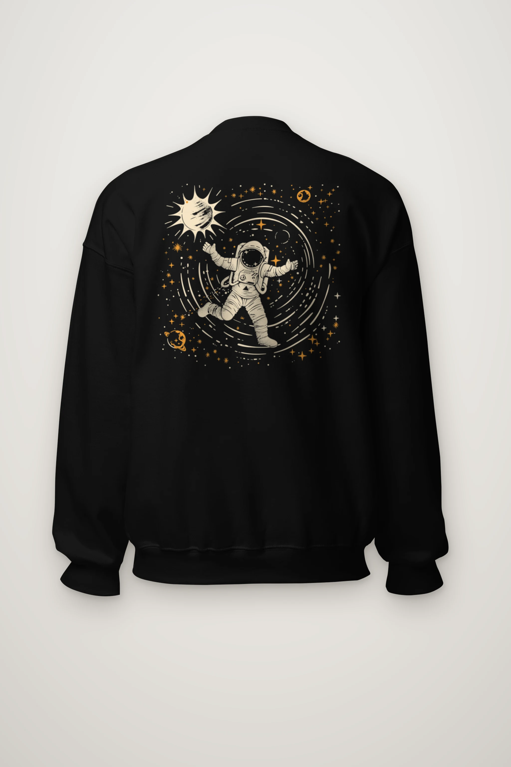 "Cosmic Star Collector" Heavy Blend Unisex Crewneck Sweatshirt