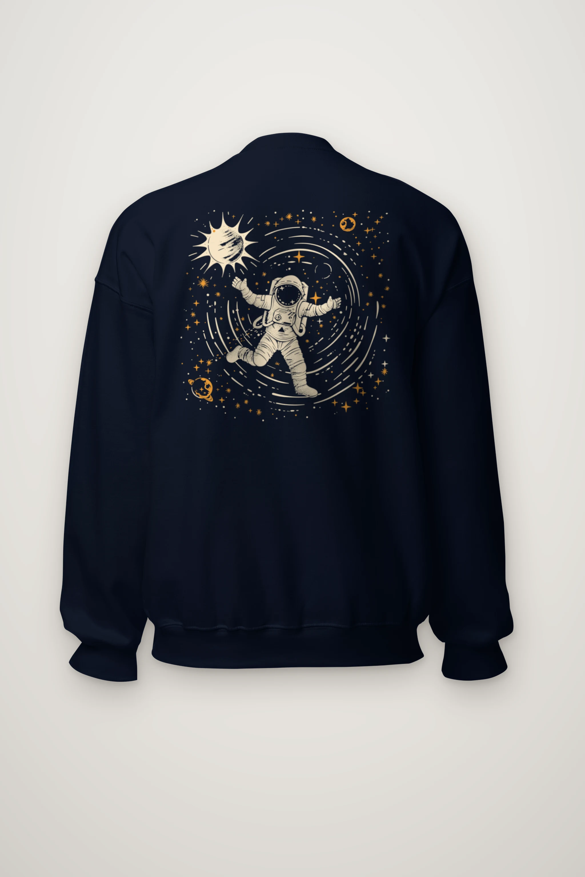 "Cosmic Star Collector" Heavy Blend Unisex Crewneck Sweatshirt