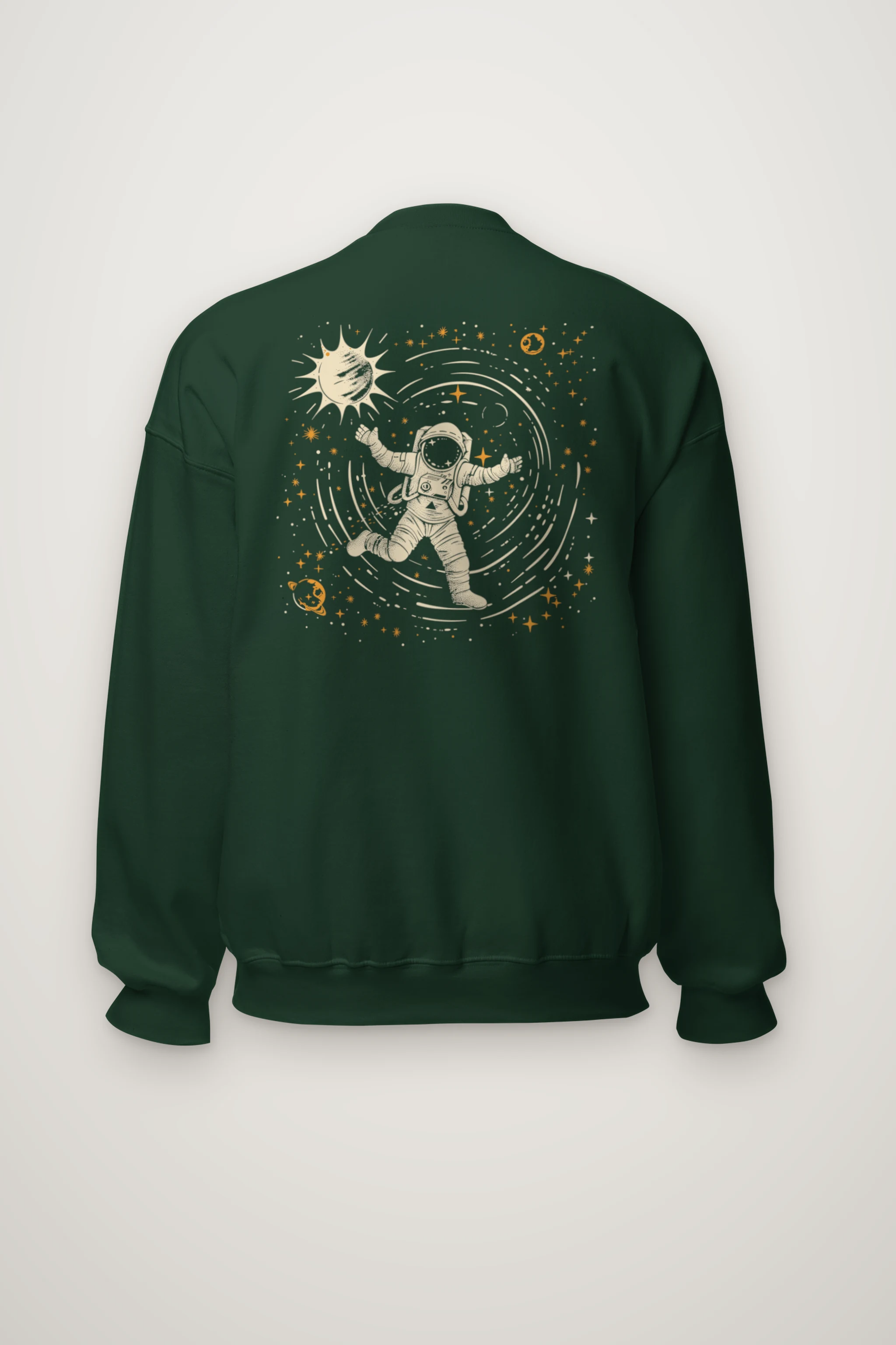 "Cosmic Star Collector" Heavy Blend Unisex Crewneck Sweatshirt
