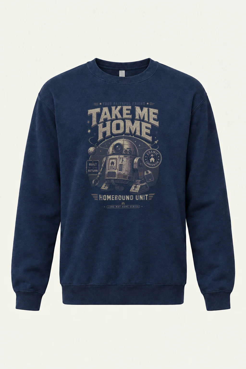 "Cosmica Companion" Unisex Sponge Fleece Crewneck Sweatshirt | Bella + Canvas 3901