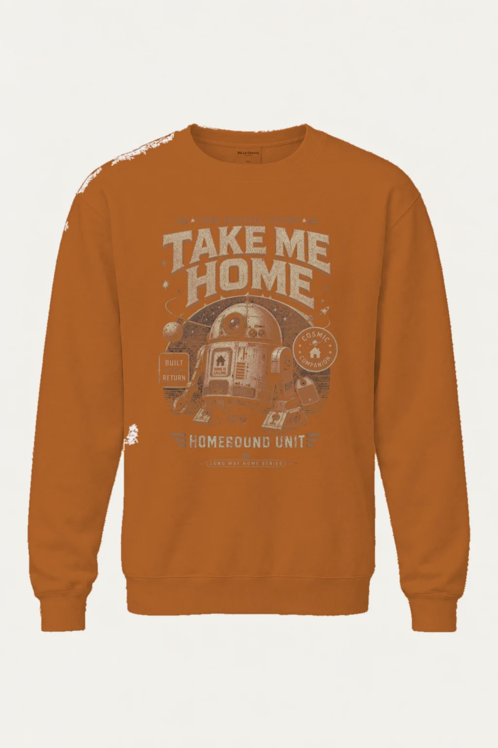 "Cosmica Companion" Unisex Sponge Fleece Crewneck Sweatshirt | Bella + Canvas 3901