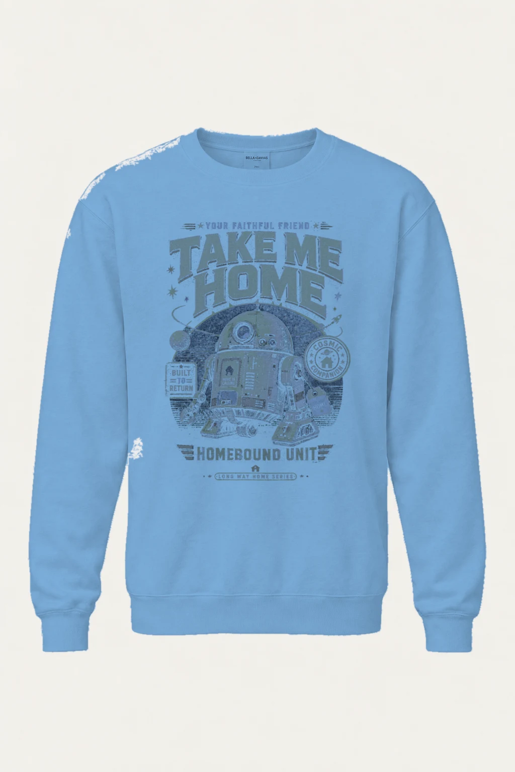 "Cosmica Companion" Unisex Sponge Fleece Crewneck Sweatshirt | Bella + Canvas 3901