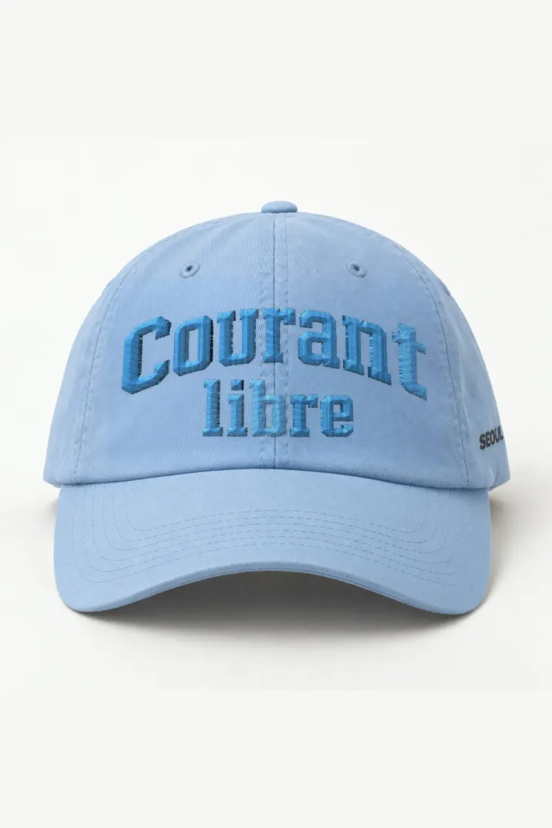 "Courant libre" Classic Dad Hat · Embroidered