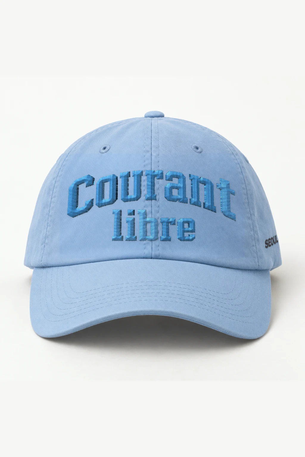 "Courant libre" Classic Dad Hat · Embroidered