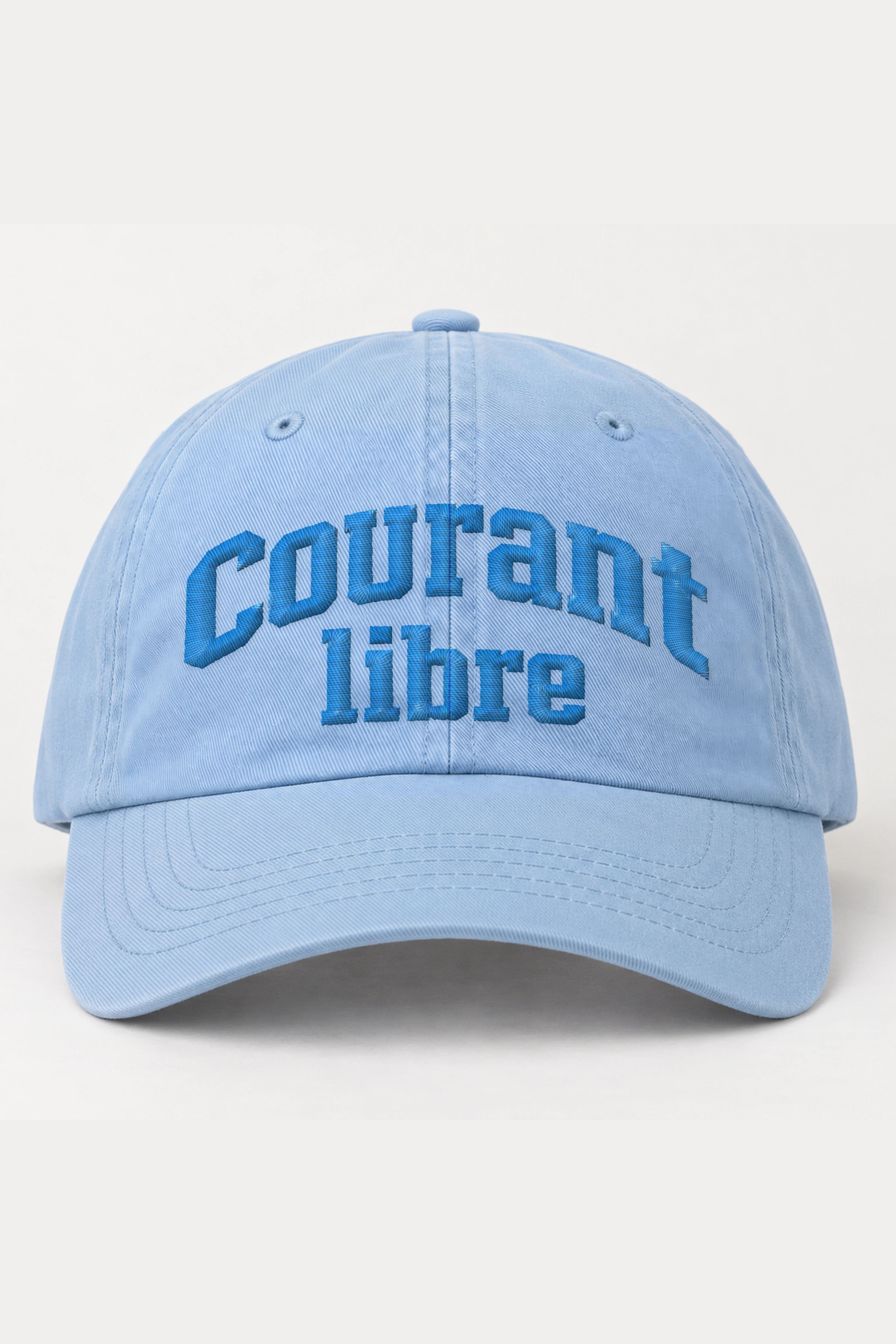 "Courant libre" Classic Dad Hat · Embroidered