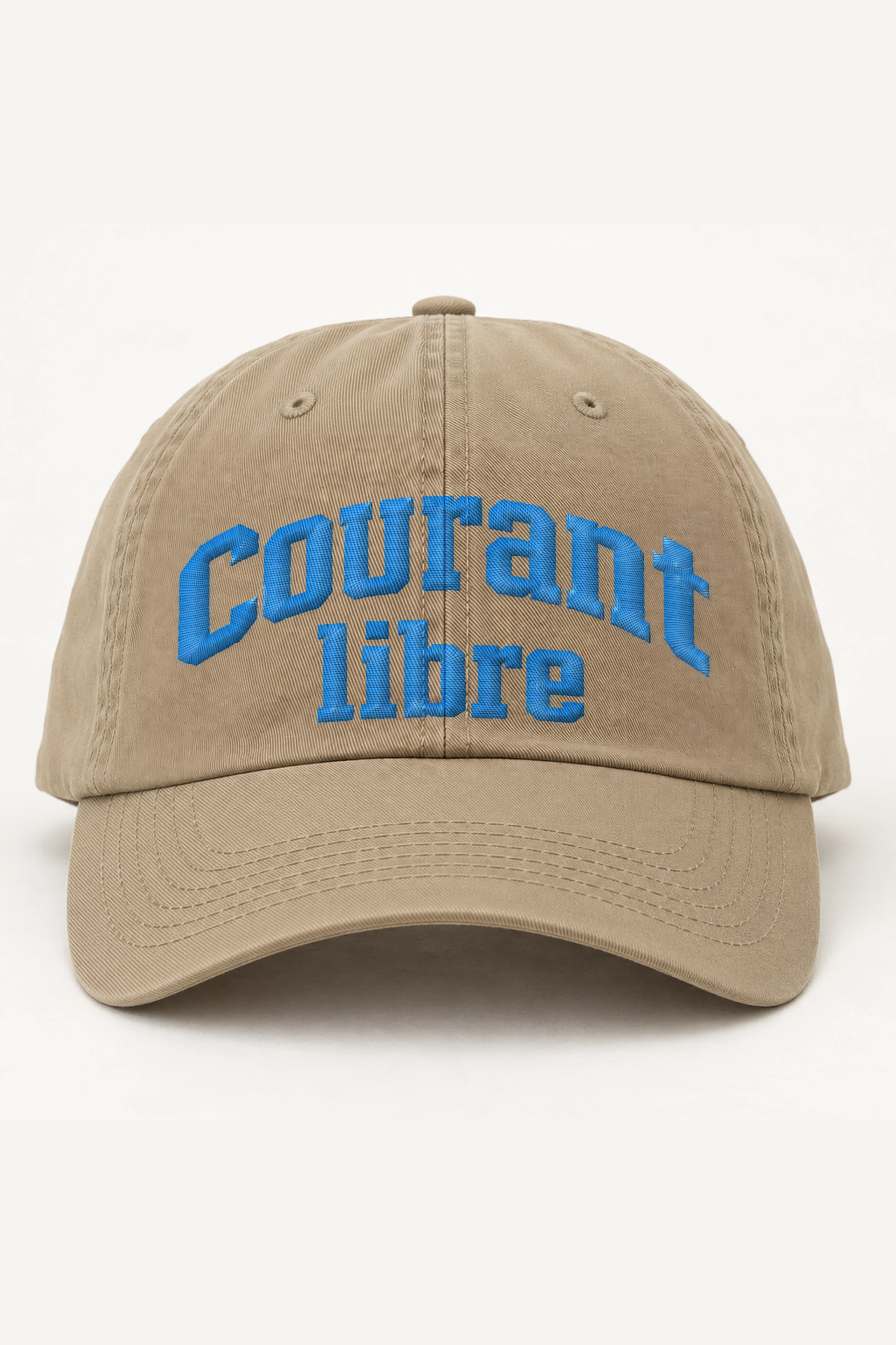 "Courant libre" Classic Dad Hat · Embroidered