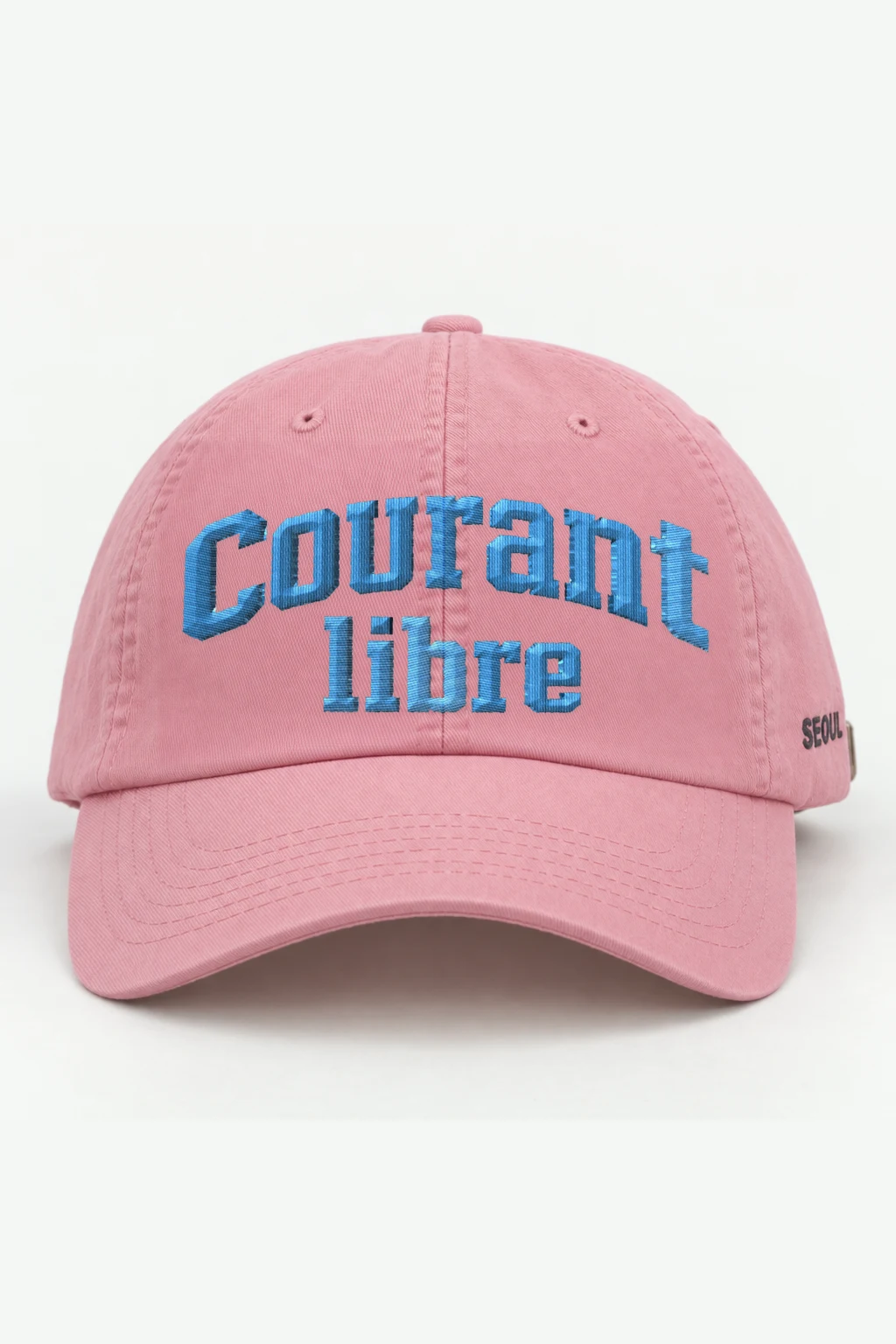 "Courant libre" Classic Dad Hat · Embroidered