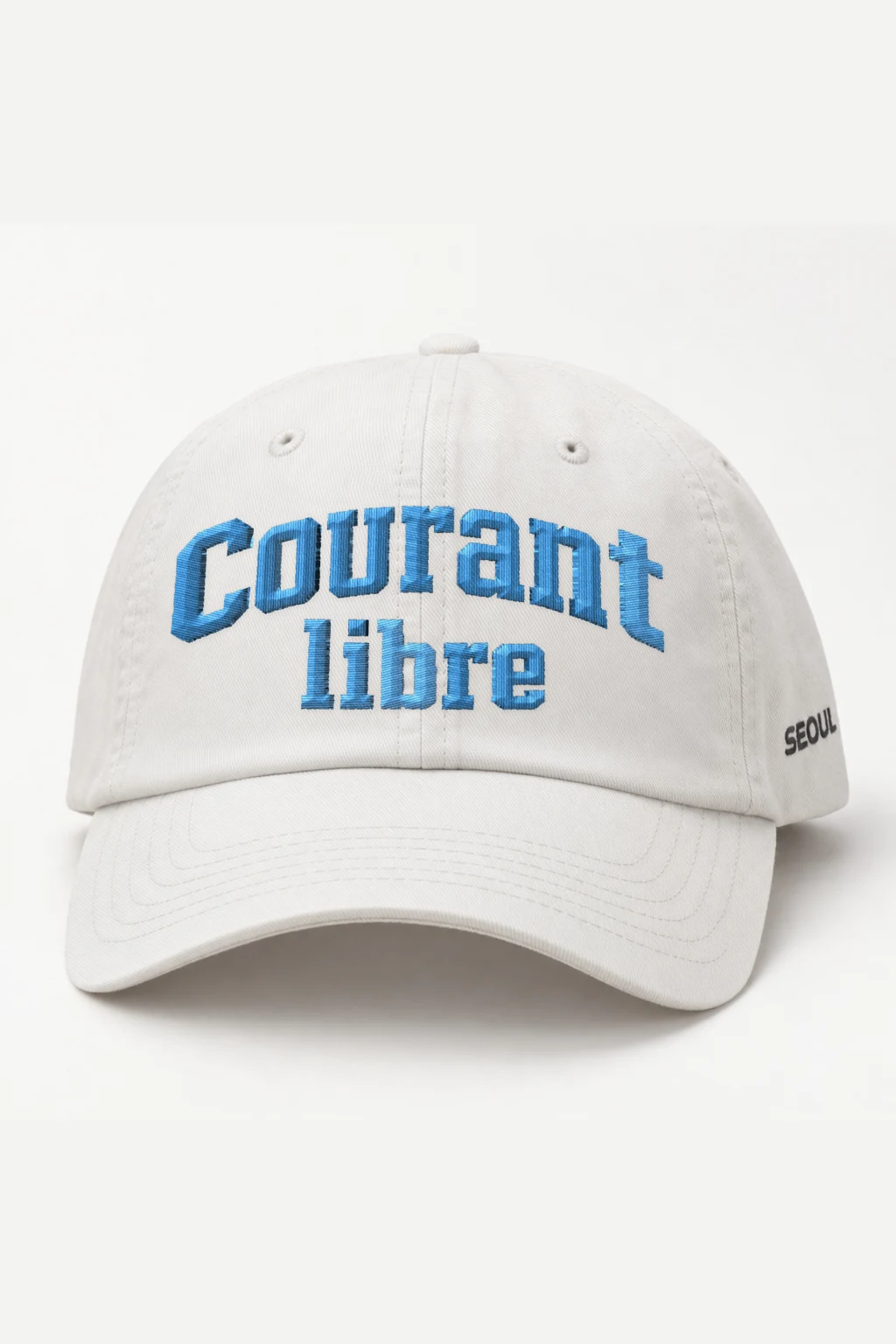 "Courant libre" Classic Dad Hat · Embroidered