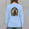 "Cowboy Cat Abduction" Unisex Longsleeve T-shirt