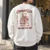 "Cowboy Club" Heavy Blend Unisex Crewneck Sweatshirt | Gildan 18000