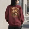 "Cowboy Code" Heavy Blend Unisex Crewneck Sweatshirt | Gildan 18000