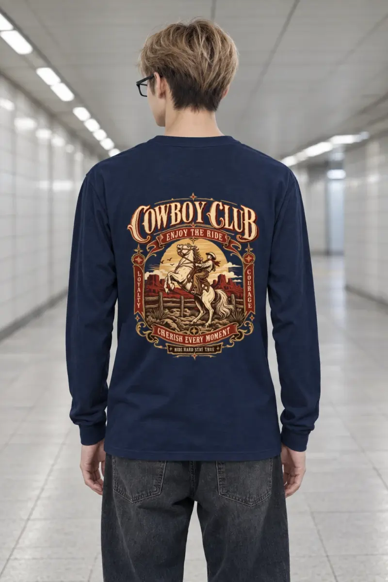 "Cowboy Code" Unisex Longsleeve T-shirt