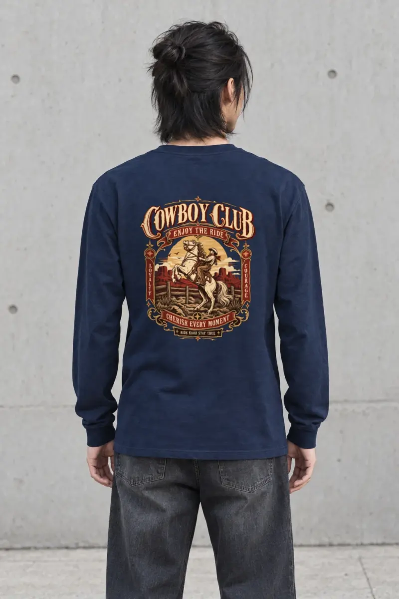 "Cowboy Code" Unisex Longsleeve T-shirt