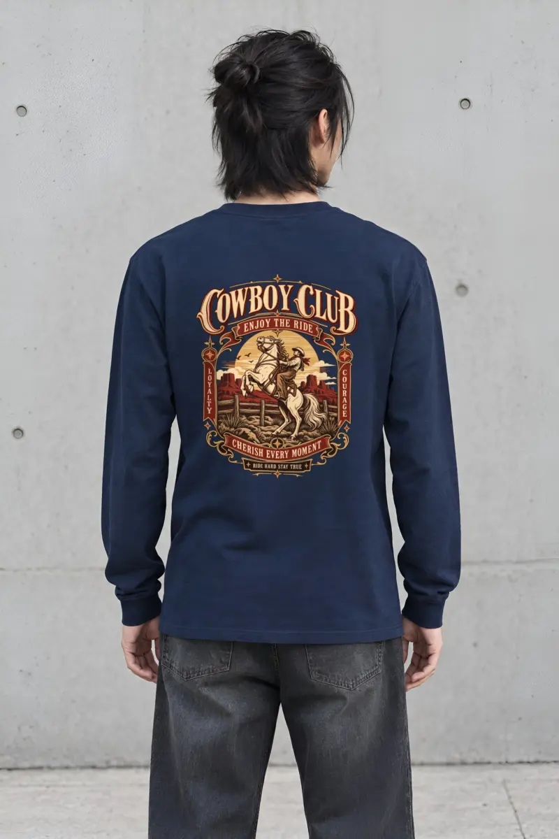 "Cowboy Code" Unisex Longsleeve T-shirt