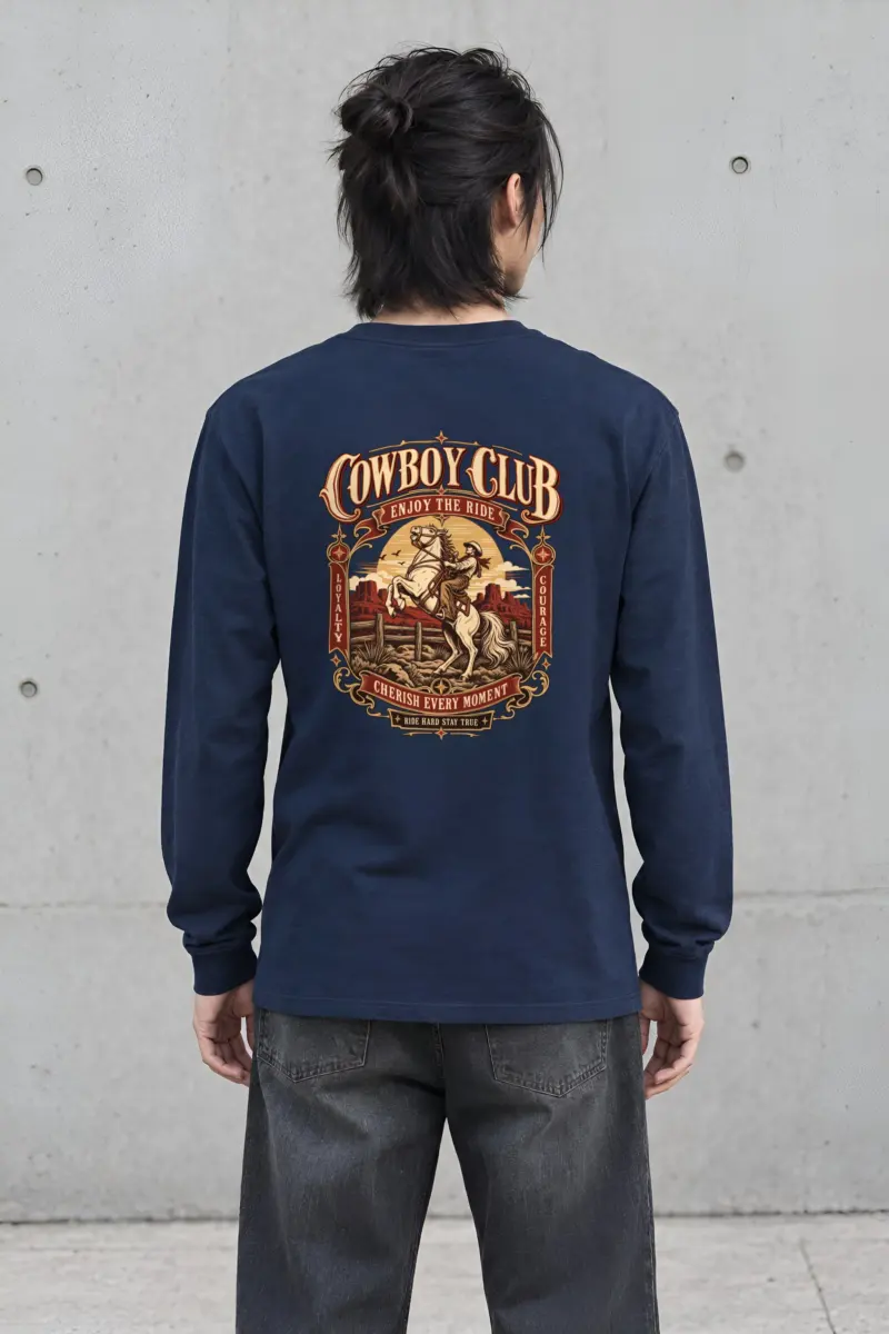 "Cowboy Code" Unisex Longsleeve T-shirt