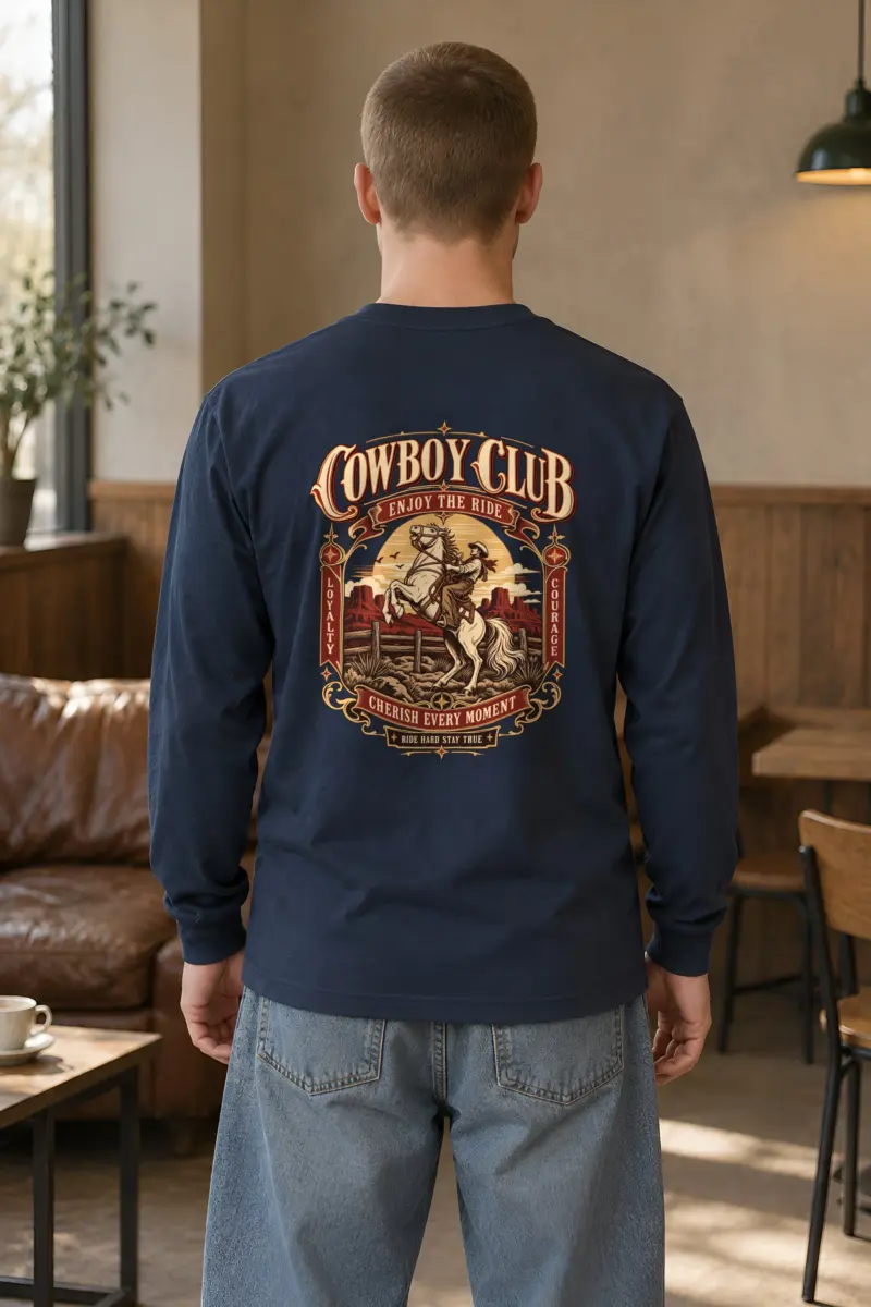 "Cowboy Code" Unisex Longsleeve T-shirt